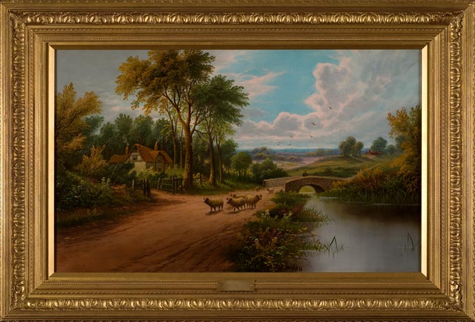 Sheep By A River - Etty Horton