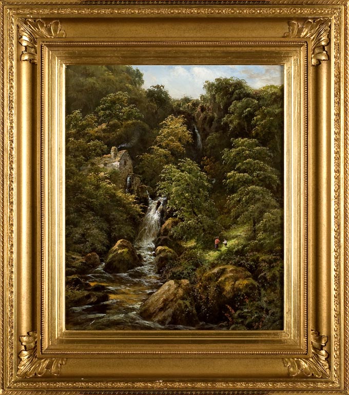 Landscape Waterfalls & Watermill