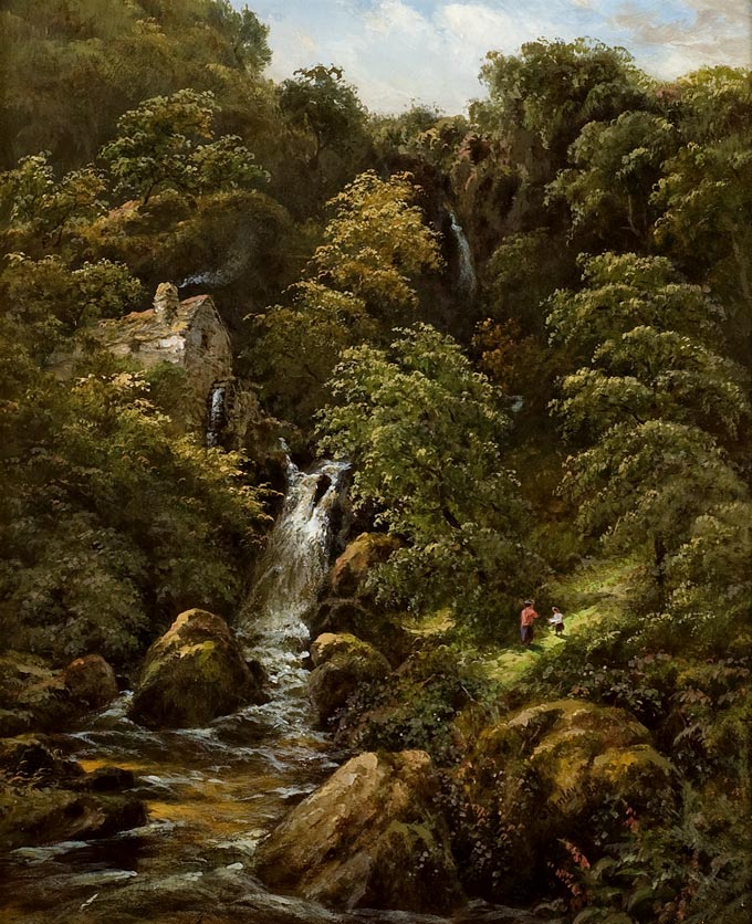 Landscape Waterfalls & Watermill - Image 2