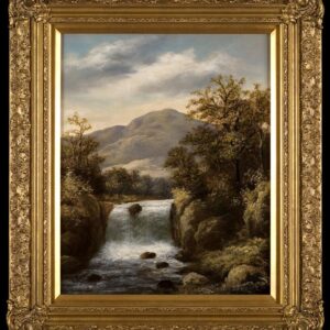 Waterfall in a Landscape