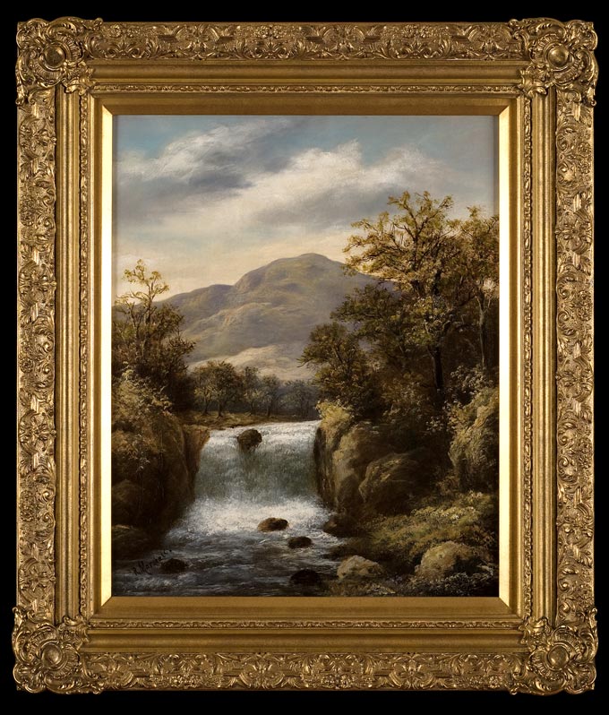 Waterfall in a Landscape