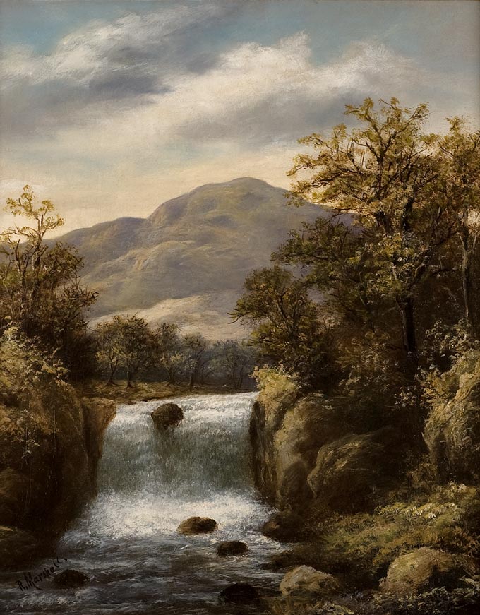 Waterfall in a Landscape - Image 2