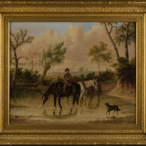 George Henry Laporte Oil Painting on Canvas