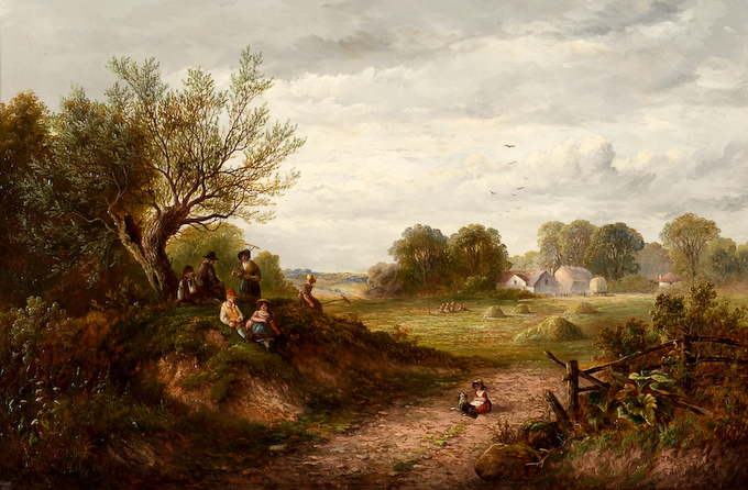 Country Scene By Williams