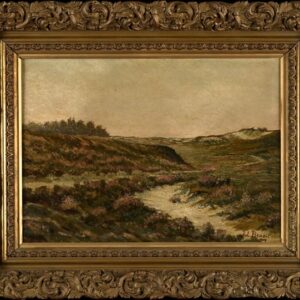 French Oil Painting By Benoit