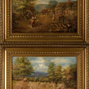 Pair of Farmyard Paintings