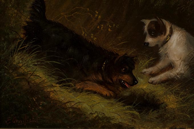 Edwin Armfield Painting on Panel - Image 2