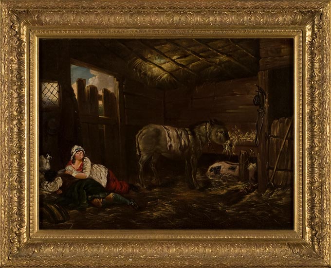 Interior Stable Scene
