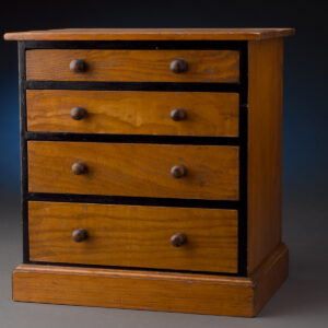 English Pine Miniature Chest