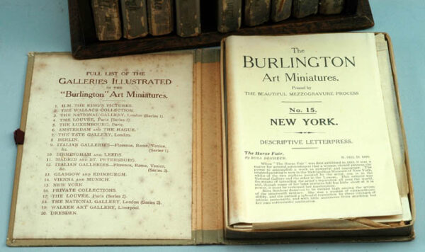 Set of 20 Burlington Art Miniature Books - Image 3