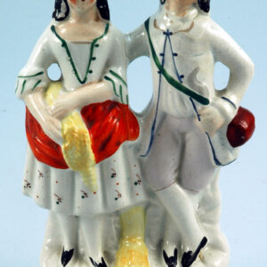 Staffordshire Pottery of Harvester Couple