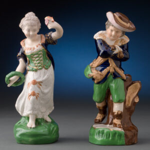Pair of Staffordshire Figures