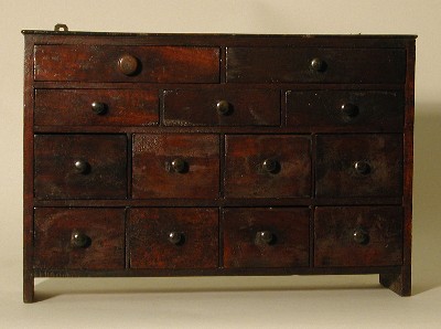 English Antique Miniature Chest of Drawers