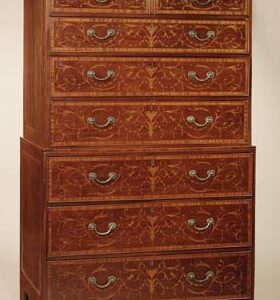Antique English Chest on Chest