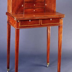 George II Mahogany Bonheur de Jour