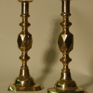Pair of Antique Brass Candlesticks