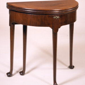 George II Triple Top Folding Card Table