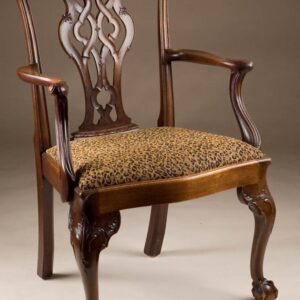 English Mahogany Chippendale Armchair