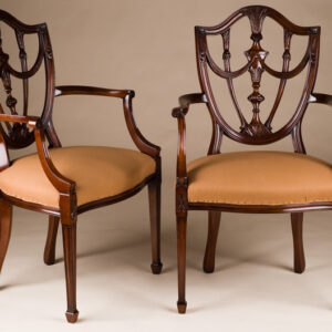 Pair of Hepplewhite Style Chairs