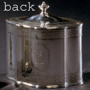 Antique Silver Tea Caddy