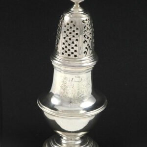 George I Silver Sugar Castor