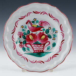 Antique Faience Plate