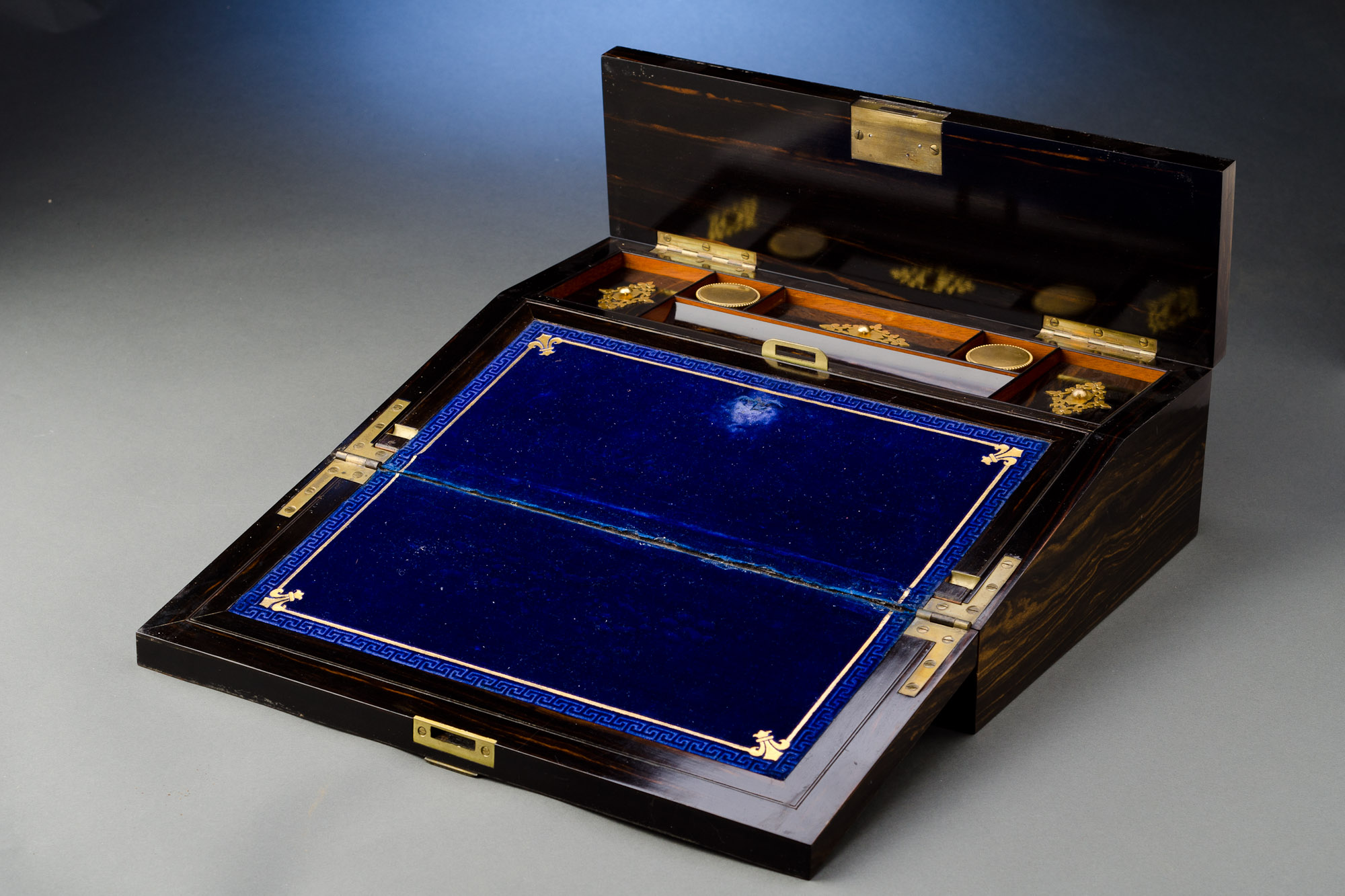 Blue Felt Slope