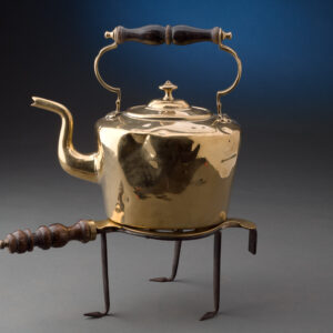 Kettle on Antique Brass Trivet