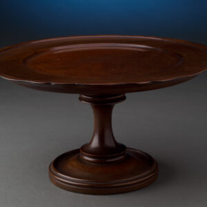 Antique Mahogany Tazza