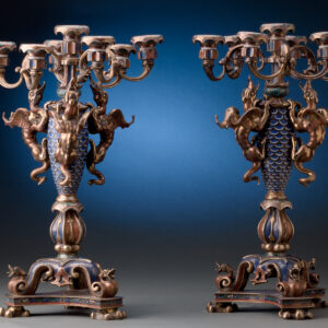 19th Century Chinese Candelabra