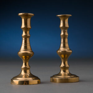 4 1/2" Brass Candlesticks