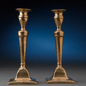 Square Plinth Based Candlesticks