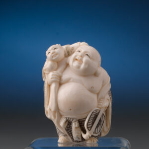 Ivory Figure with Child