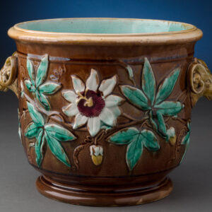 Majolica Cacepot