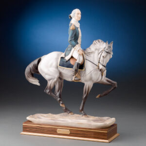 Royal Worcester Equestrian Figure George Washington