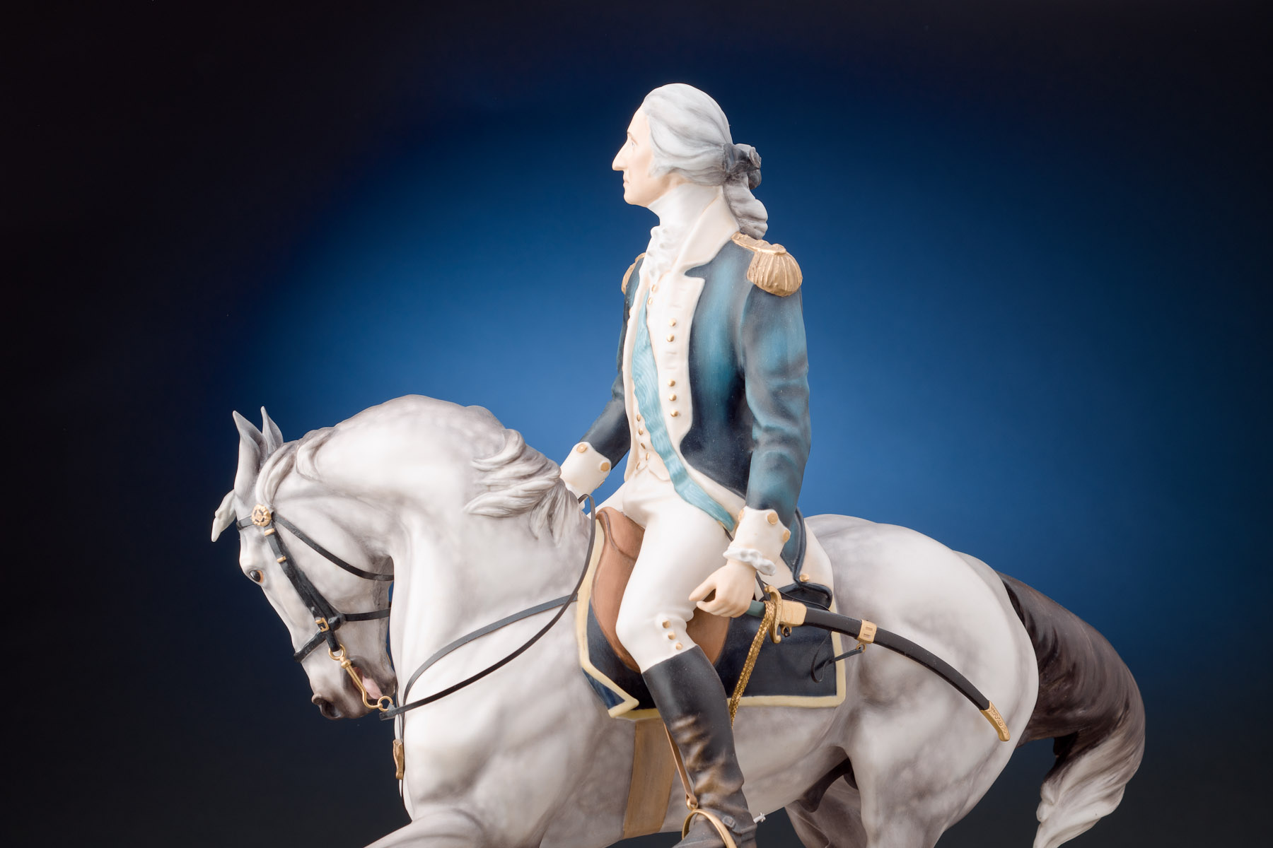 George Washington By Royal Worcester - Image 4