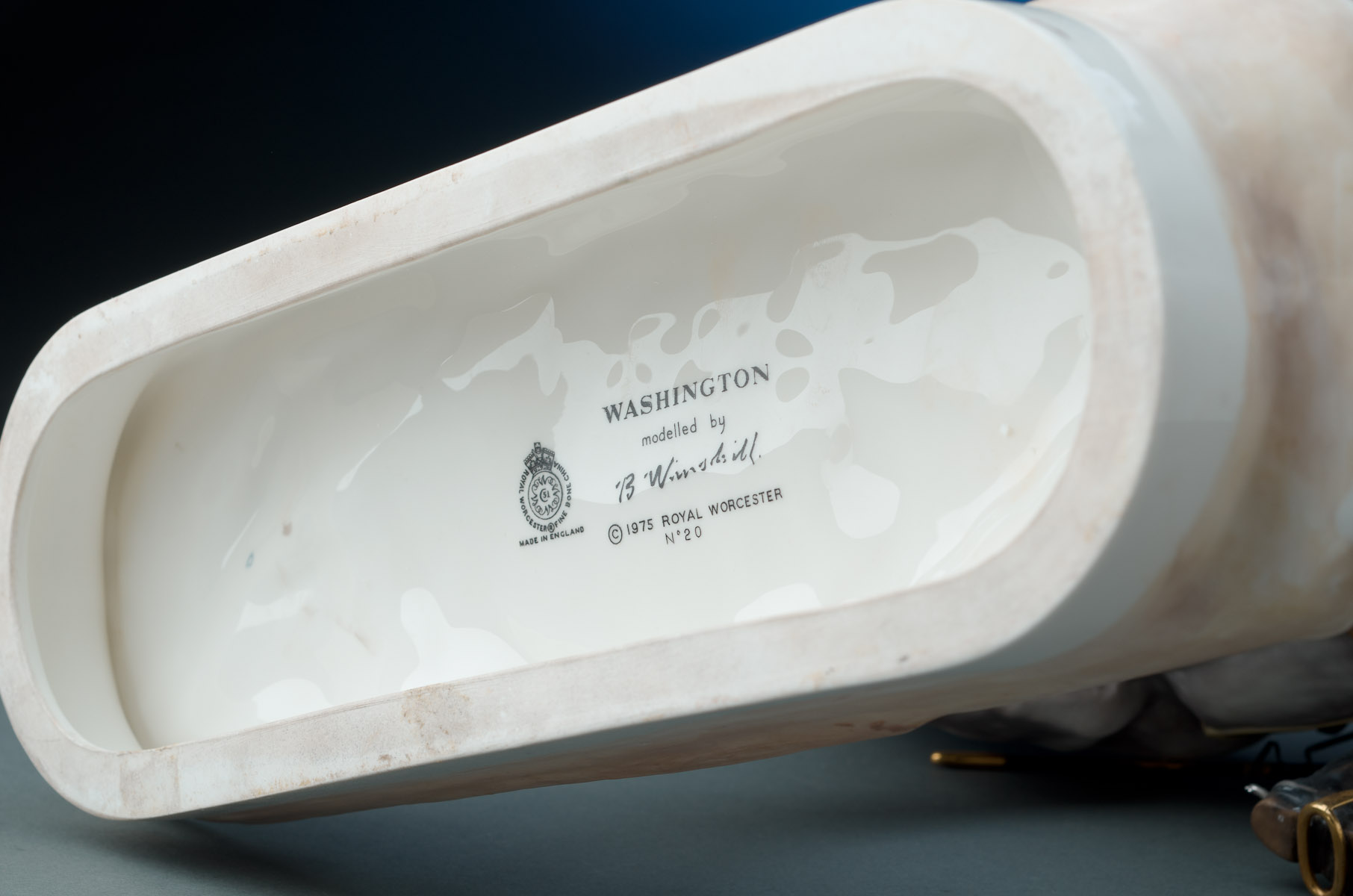 George Washington By Royal Worcester - Image 9