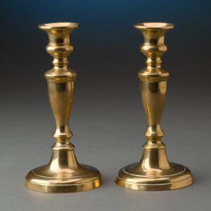 Pair of 8" Brass Candlesticks