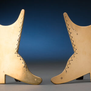 Pair of Antique Brass Boots