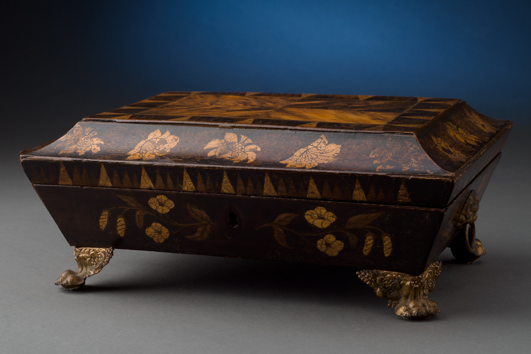 Regency Period Painted Box
