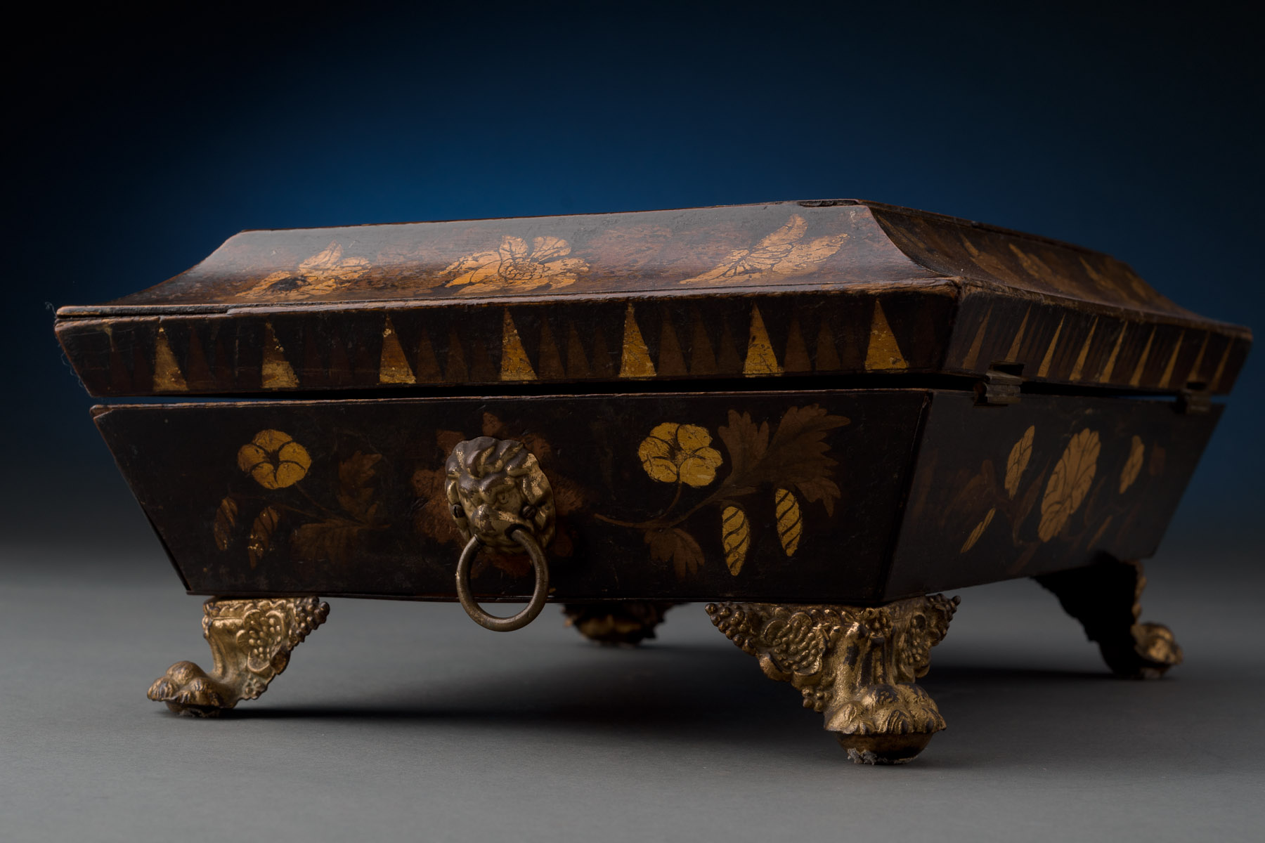 Regency Faux Painted Box - Image 5