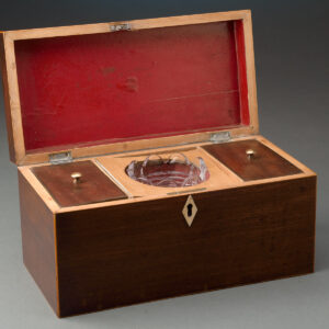 Three Compartment Tea Caddy
