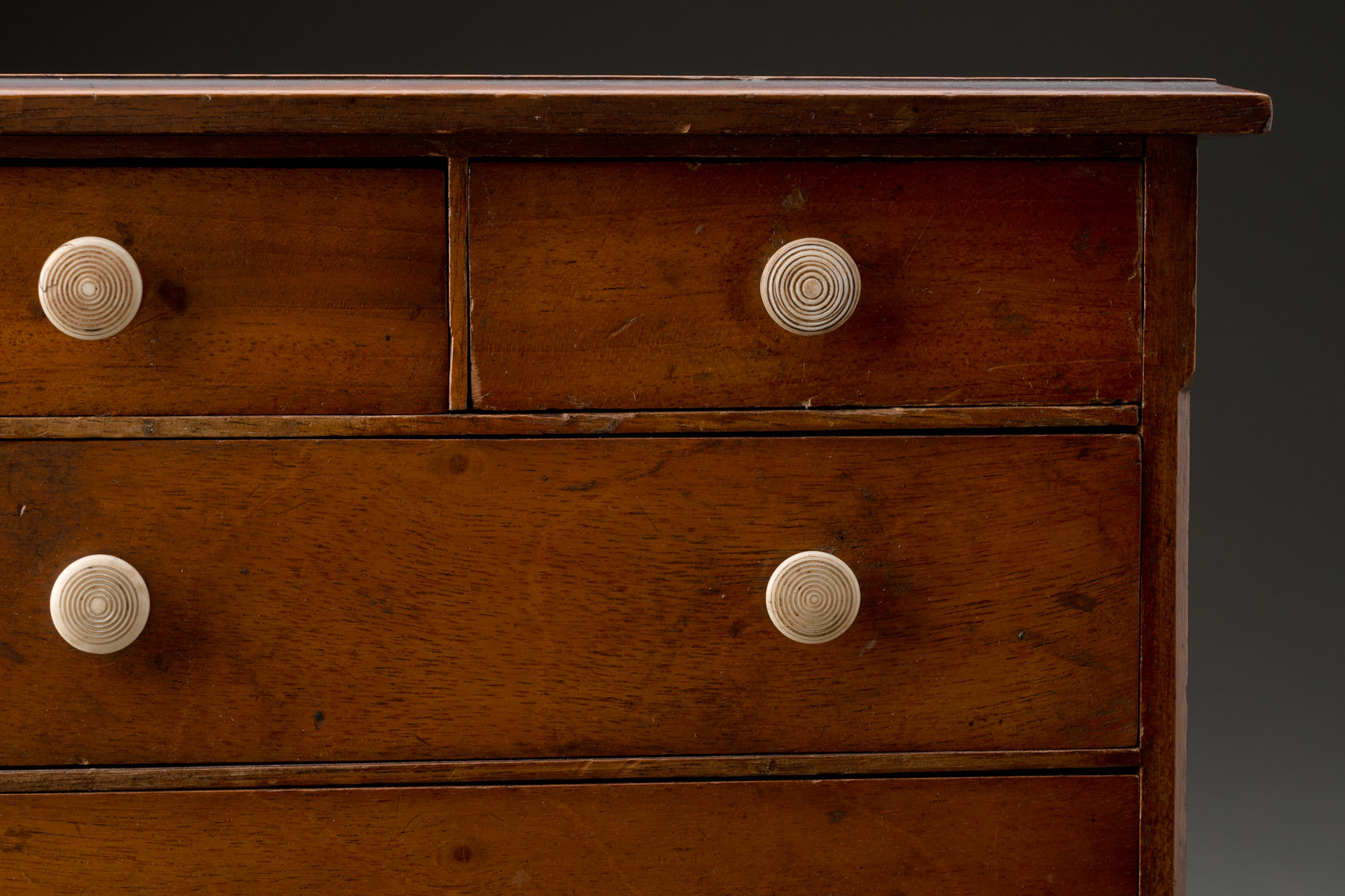 English Inlaid Mahogany Miniature Chest - Image 3