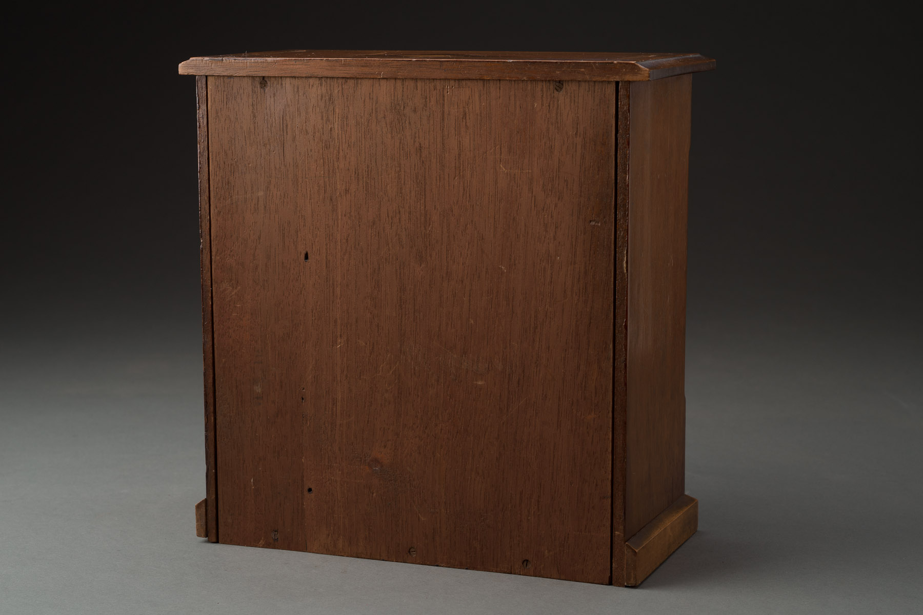 English Inlaid Mahogany Miniature Chest - Image 4