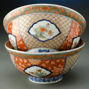 Pair of Imari Bowls
