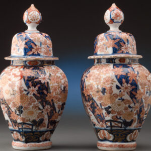 Imari Octagonal Shaped Vase