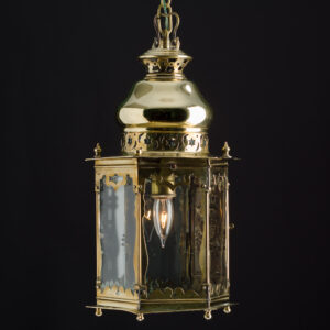 Hexagonal Hanging Lantern
