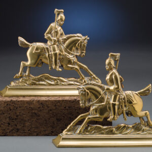 Pair of Military Brass Door Stops
