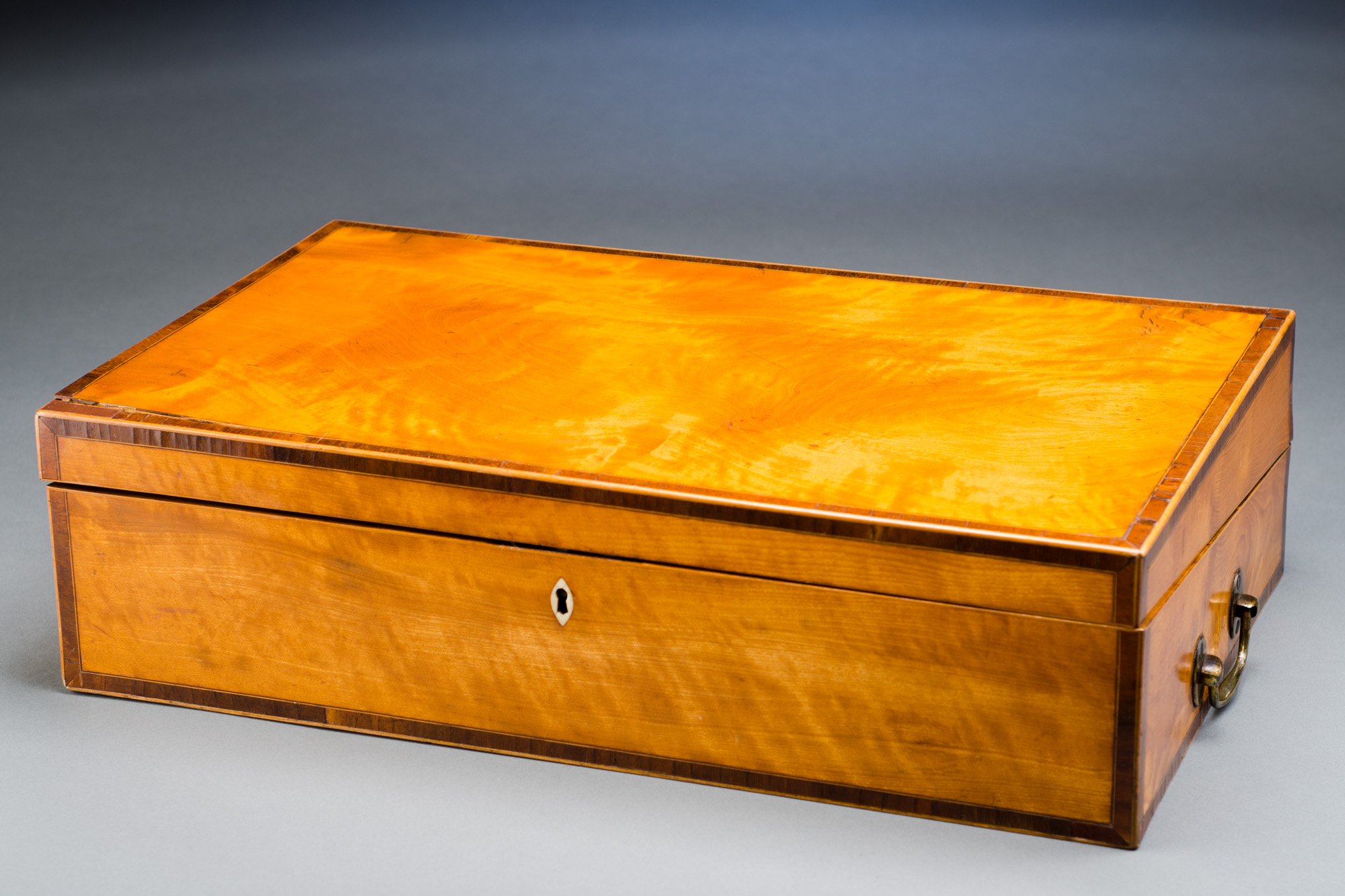 Satinwood Writing Box
