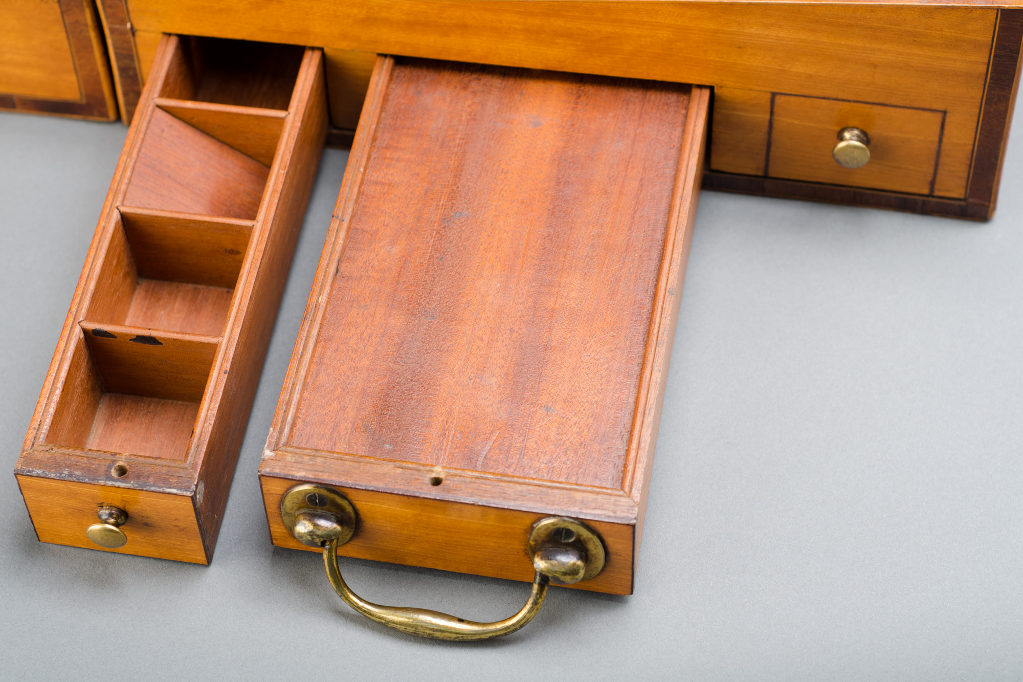 Satinwood Writing Box - Image 12
